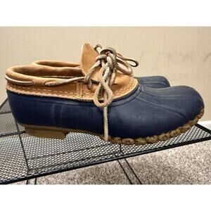 LL Bean Maine Boots Women’s Size 6M Low Top Duck Boots Made In Maine VINTAGE